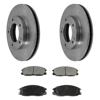 DuraGo® - Plain Brake Kit with Ceramic Pads