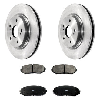 DuraGo® - Plain Front Brake Kit with Ceramic Pads