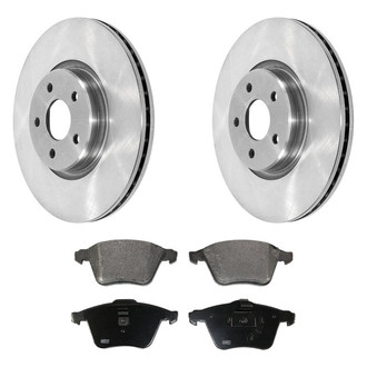 DuraGo® - Plain Front Brake Kit with Ceramic Pads