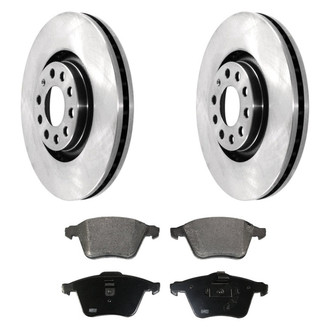 DuraGo® - Plain Front Brake Kit with Ceramic Pads