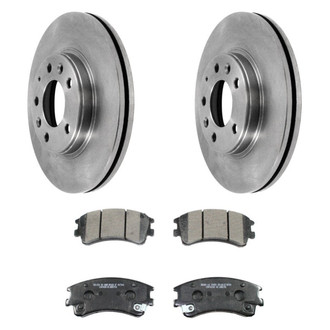 DuraGo® - Plain Front Brake Kit with Ceramic Pads