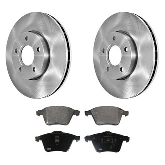 DuraGo® - Plain Front Brake Kit with Ceramic Pads
