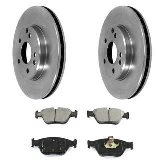 DuraGo® - Plain Front Brake Kit with Ceramic Pads