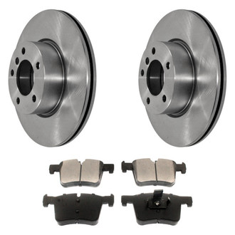 DuraGo® - Plain Front Brake Kit with Ceramic Pads
