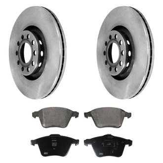 DuraGo® - Plain Front Brake Kit with Ceramic Pads