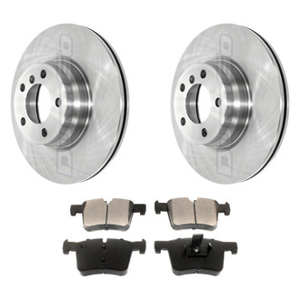 DuraGo® - Plain Front Brake Kit with Ceramic Pads