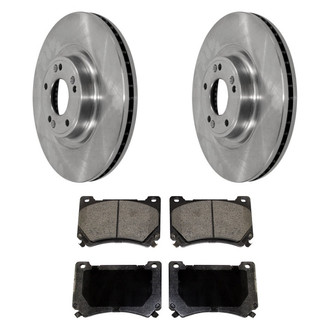 DuraGo® - Plain Front Brake Kit with Ceramic Pads