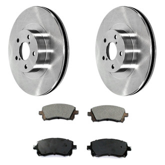 DuraGo® - Plain Front Brake Kit with Ceramic Pads