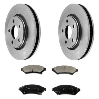 DuraGo® - Plain Brake Kit with Ceramic Pads