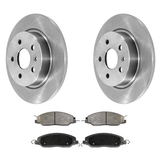 DuraGo® - Plain Front Brake Kit with Ceramic Pads