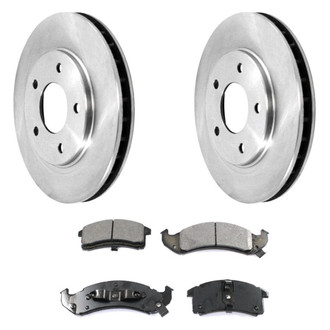 DuraGo® - Plain Front Brake Kit with Ceramic Pads