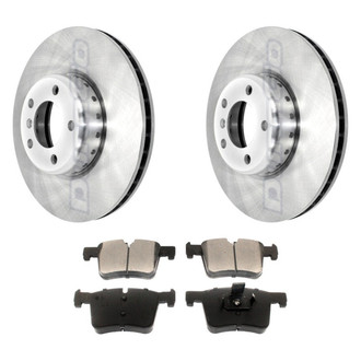 DuraGo® - Plain Front Brake Kit with Ceramic Pads