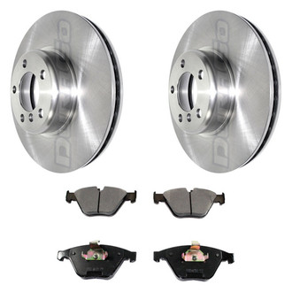 DuraGo® - Plain Front Brake Kit with Ceramic Pads