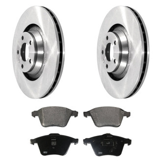 DuraGo® - Plain Front Brake Kit with Ceramic Pads