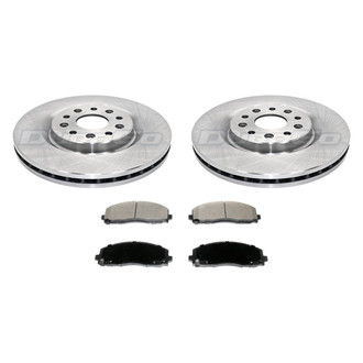 DuraGo® - Plain Front Brake Kit with Ceramic Pads