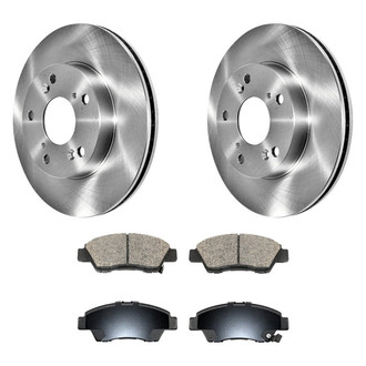 DuraGo® - Plain Front Brake Kit with Ceramic Pads