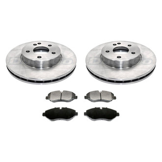 DuraGo® - Plain Front Brake Kit with Ceramic Pads