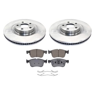 DuraGo® - 1-Piece Plain Brake Kit with Ceramic Brake Pads