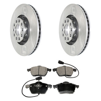 DuraGo® - Premium™ Plain Brake Kit with Semi-Metallic Pads