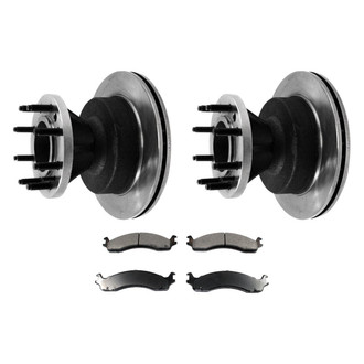 DuraGo® - Plain Front Brake Kit with Ceramic Pads