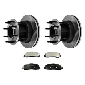 DuraGo® - Plain Front Brake Kit with Ceramic Pads