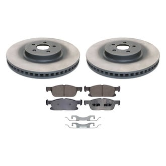 DuraGo® - Titanium Series 1-Piece Plain Brake Kit with Ceramic Brake Pads