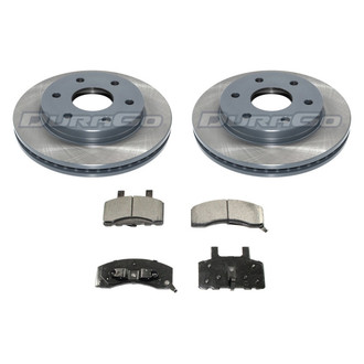DuraGo® - Titanium Series Plain Brake Kit with Ceramic Pads