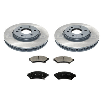 DuraGo® - Titanium Series Plain Brake Kit with Ceramic Pads