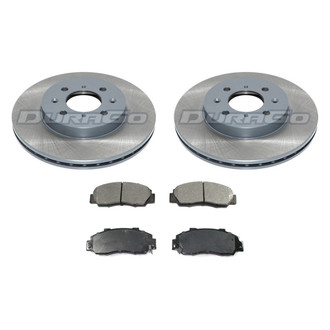 DuraGo® - Titanium Series Plain Brake Kit with Ceramic Pads