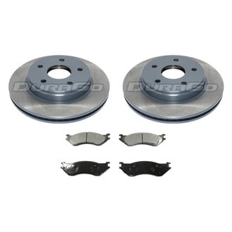 DuraGo® - Titanium Series Plain Brake Kit with Ceramic Pads