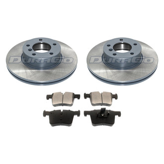 DuraGo® - Titanium Series 1-Piece Plain Brake Kit with Ceramic Brake Pads