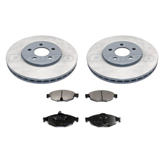 DuraGo® - Titanium Series Plain Brake Kit with Ceramic Pads