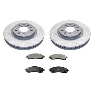 DuraGo® - Titanium Series Plain Brake Kit with Ceramic Pads