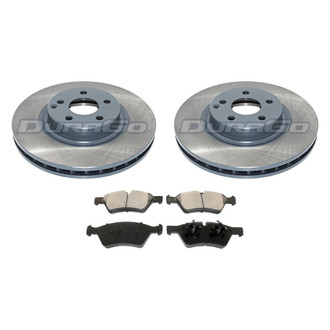 DuraGo® - Titanium Series Plain Front Brake Kit with Ceramic Pads