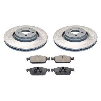 DuraGo® - Titanium Series 1-Piece Plain Brake Kit with Ceramic Brake Pads