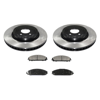 DuraGo® - Municipal Series 1-Piece Plain Brake Kit with Ceramic Brake Pads