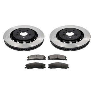DuraGo® - Municipal Series Plain Front Brake Kit with Ceramic Pads