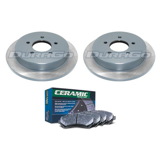 DuraGo® - Plain Rear Brake Kit with Ceramic Pads