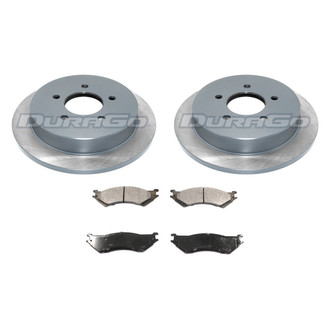 DuraGo® - Plain Rear Brake Kit with Ceramic Pads
