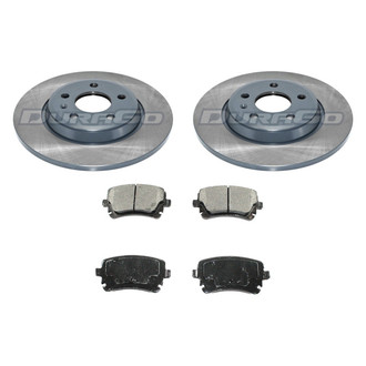 DuraGo® - Plain Rear Brake Kit with Ceramic Pads
