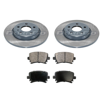 DuraGo® - Plain Rear Brake Kit with Ceramic Pads