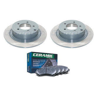 DuraGo® - Plain Rear Brake Kit with Ceramic Pads