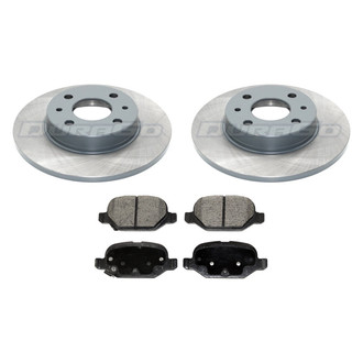 DuraGo® - Plain Rear Brake Kit with Ceramic Pads