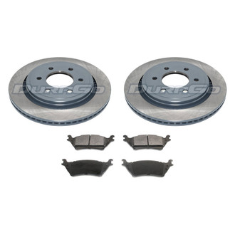 DuraGo® - Plain Rear Brake Kit with Ceramic Pads