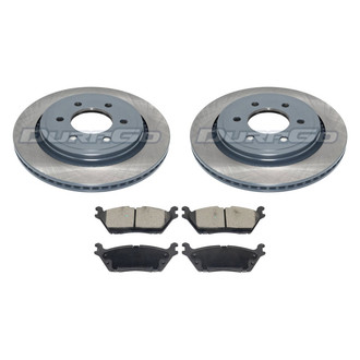 DuraGo® - Plain Rear Brake Kit with Ceramic Pads