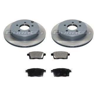 DuraGo® - Plain Rear Brake Kit with Ceramic Pads