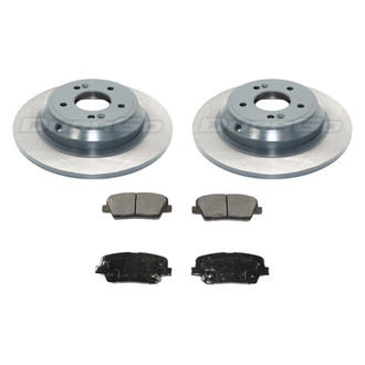 DuraGo® - Plain Rear Brake Kit with Ceramic Pads