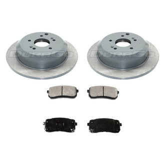 DuraGo® - Plain Rear Brake Kit with Ceramic Pads