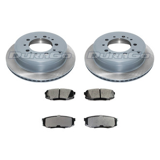 DuraGo® - Plain Rear Brake Kit with Ceramic Pads