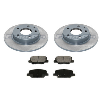 DuraGo® - Plain Rear Brake Kit with Ceramic Pads